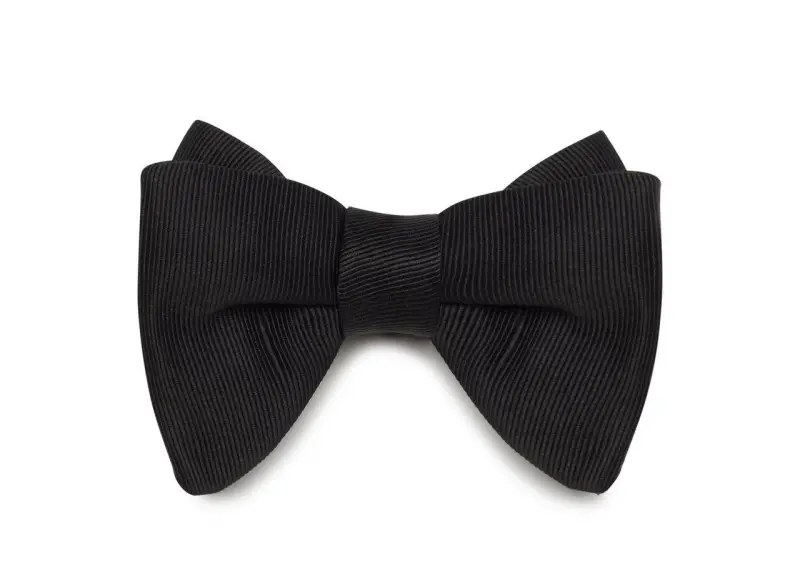 GROSGRAIN BOW TIE BLACK online